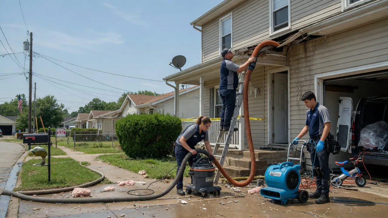 Water Damage Restoration in New Salem, IL near me